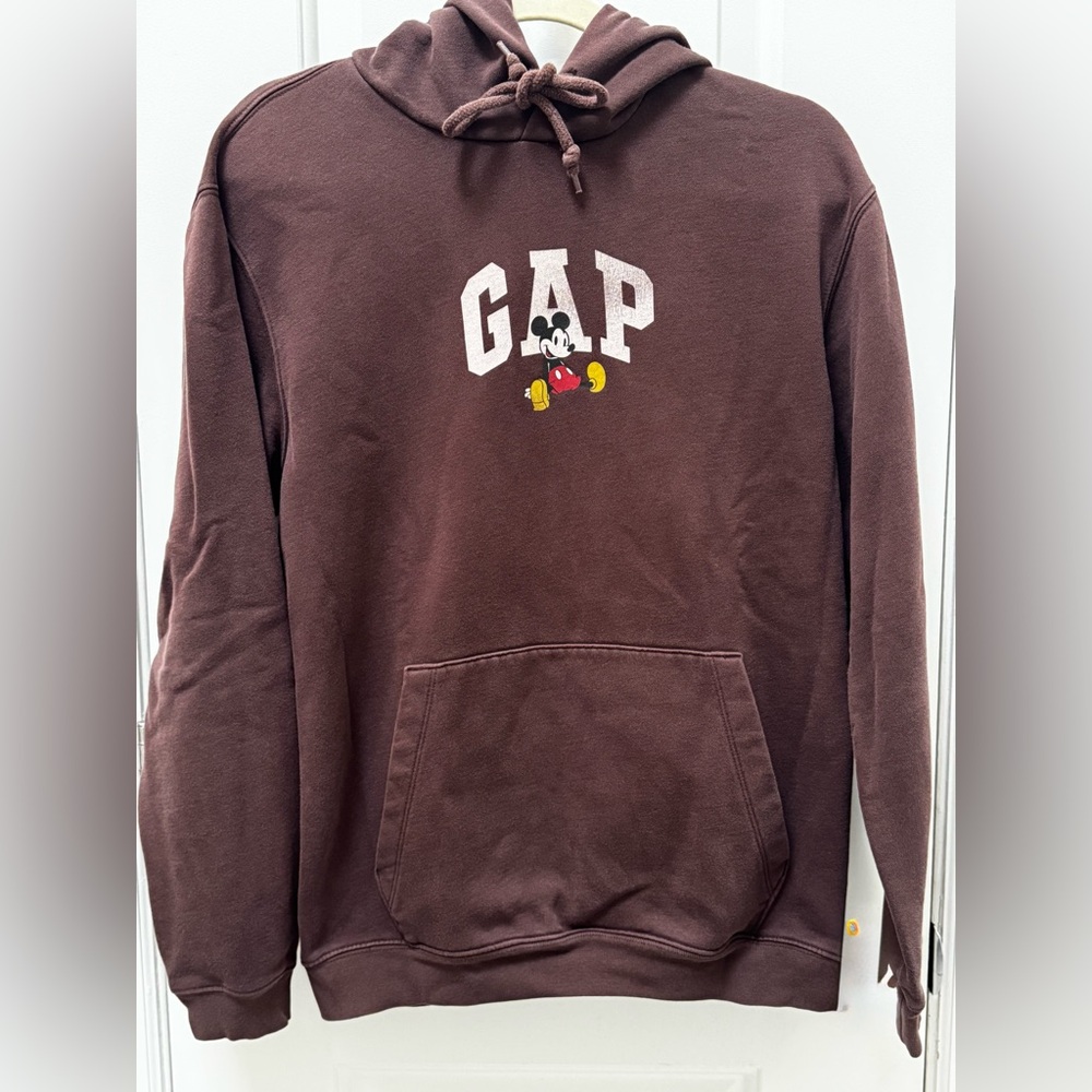 GAP x Disney Men's Hoodie with Mickey Mouse Graphic